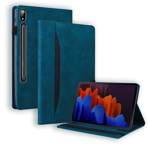 �^�u���b�g�P�[�X �r�W�l�X �j���p Galaxy Tab S8 Ultra 146�C���` �t���b�v�J�o�[ �S�ʕی� �����h�~ �V���v�� ���n �u���b�N �u���E�� �l�C�r�[ �O���[��