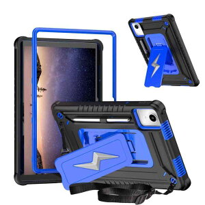 �^�u���b�g�P�[�X Lenovo ���V Tab M11 TB330FU �ϏՌ� �X�^���h�@�\ �V�����_�[�x���g�t�� �S�ʕی� �u���b�N ���[�Y�S�[���h �l�C�r�[ �J���t���[�W��
