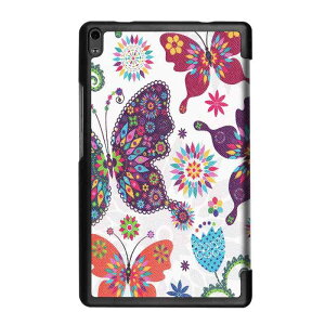 �^�u���b�g�P�[�X Lenovo TAB4 8plus TB-8704F/N PU���U�[ �X�^���h�@�\ �ϏՌ� �V���v�� 2666cm �O�܂� ����� �L�� �t�N���E�� �ԕ� ����