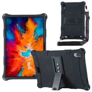 �^�u���b�g�P�[�X Lenovo ���V pad 11�C���` TB-J606F pad pro 115�C���` TB-J706F �V���R�� ���^ �y�� �ی�J�o�[ �s���N ���b�h �p�[�v�� �u���b�N �_�[�N�u���[ �~���g�O���[��