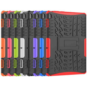 �^�u���b�g�P�[�X 101�C���` �Ռ��z�� TPU PC �ԃ^�C����l �����h�~ �X�^���h�@�\ ���m�{ Lenovo E10 TB-X104F Tab 4 10 TB4-X304 �V���v�� �X�^�C���b�V��