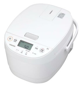 TOSHIBA(����) ���ъ� 5.5�� RC-10HR(W) �z���C�g IH rice cooker �ۉ�����24���� ������ ������ ���� ����