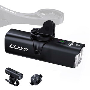 TOWILD CL1000 ���]�� ���C�g 1000���[���� ��e��4000mAh ���[�h�o�C�N ���C�g USB-C�[�d���u�n���h�o�[��/���Ɏ�t�\�������R������\�v ���]�ԃw�b�h���C�g �T�C�N�����C�g 5�������[�h IPX