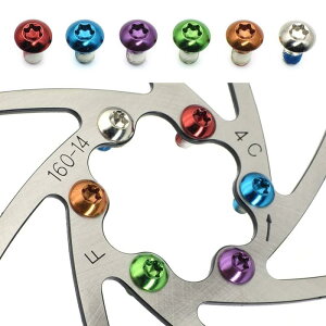 LANODO 12�� M5x10mm �}�E���e���o�C�N ���]�� �T�C�N�����O �u���[�L�f�B�X�N�l�W �����{���g���[�^�[