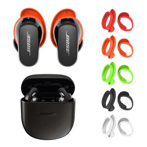 Seltureone�y5�y�A�zQuietComfort Earbuds II�p�C���[�`�b�v �A���`�X���b�v �����h�~ Bose QuietComfort Earbuds II�C���[�s�[�X �C���z���L���b�v M�T�C�Y 5�F�i�u���b�N�A�z���C�g�A���b�h�A�I��