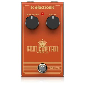 TC Electronic �A�i���O�m�C�Y�Q�[�g�y�_�� �M�^�[�G�t�F�N�^�[ �A�i���O��H�݌v �V���v���ȑ��� �g�D���[�o�C�p�X IRON CURTAIN NOISE GATE