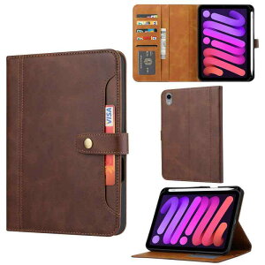 For 2024����iPad Mini A17 Pro(���f���ԍ��FA2993/A2995/A2996)�P�[�X�蒠�^ipad mini��7/6����Apple Pencil ���[��Apple Pencil���C�����X�[�d�Ή��X�^���h�@�\�J�[�h���[ �������[�}