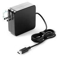 ノートPC用 ACアダプター、65W Type-C パソコン充電器 、1.8メートル Pc 充電器 タイプc (PD対応/急速充…