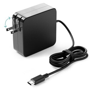 �m�[�gPC�p AC�A�_�v�^�[�A65W Type-C �p�\�R���[�d�� �A1.8���[�g�� Pc �[�d�� �^�C�vc (PD�Ή�/�}���[�d��/�܂肽���ݎ��v���O)20V 3.25A 65W �d�� AC�A�_�v�^�[
