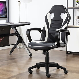 ゲーミングチェア パソコンチェア 椅子 5色 オフィスチェア イス デスクチェア チェァ 社長椅子 ゲームチェア おしゃれ 椅子 高さ調節 回転式 ロッキング PCチェア 学習椅子 在宅 テレワーク 送料無料 組立簡単 LEOVOL