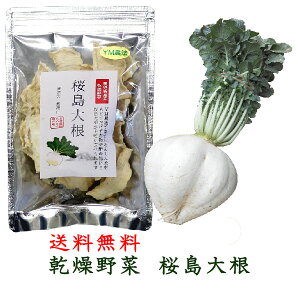 桜島大根40g 鹿児島県 山有健康サポート 乾燥野菜 YM農法で育てた安心安全な桜島大根を使い割干し大根にしました