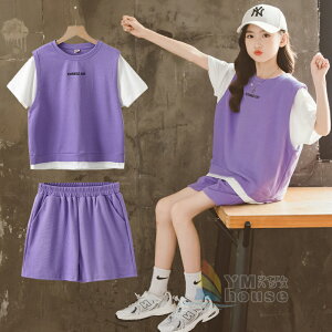 夏服 子供Tシャツ スポーツウェア スウェット 上下セット 女の子 キッズ tシャツ 半袖Tシャツ セットアップ 子供ジャージ トレーナー 部屋着