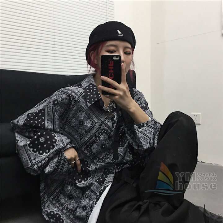 楽天市場 送料無料 ダンス衣装 レディース 長袖シャツ 原宿系 ブラウス 幾何柄シャツ ブラウス ペイズリー柄 個性的 アート 男子 女子ダンス 衣装 ヒップホップ 韓国 ファッション 大きいサイズ ワイエムハウス 楽天市場 送料無料 ダンス衣装 レディース 長袖シャツ 原宿系 ブラウス 幾何柄シャツ ブラウス ペイズリー柄 個性的 アート 男子 女子ダンス 衣装 ヒップホップ 韓国 ファッション 大きいサイズ ワイエムハウス