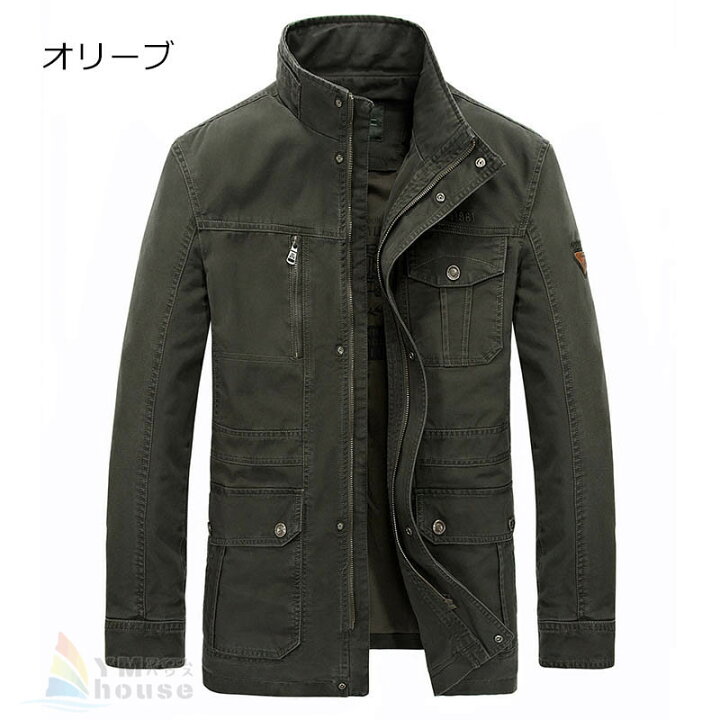 楽天市場】ミリタリージャケット メンズ ジャケット 裏ボア アウター 