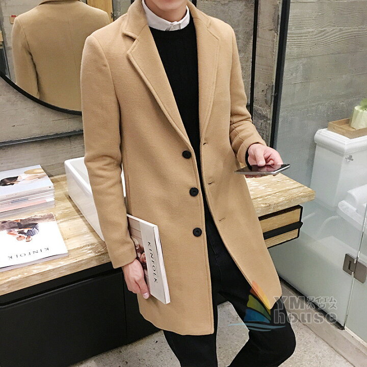 楽天市場】【送料無料】チェスターコート メンズ アウター ビジネス 