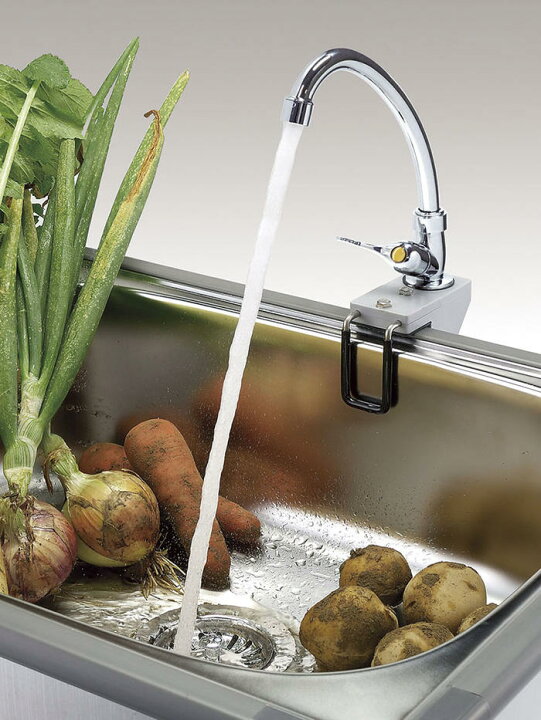 楽天市場】流し台に取り付けできる！流し台水栓セット FS-04マルシェ  