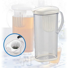 【日本製】スプラ（麦茶ポット） 2.2L（4945548008216）〜冷蔵庫にそのまま収納できます！〜 H-552