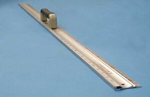 シンワ アルミカッター定規 カット師取手付 1.5mW左基点 65096