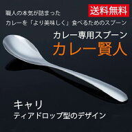 【入荷しました！】NHK【鶴瓶の家族に乾杯】で紹介！【送料無料】 カレー専用スプーン カレー賢人「キャ…