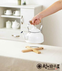 ベトナム製 ブナのクロス鍋敷き小 18×18cm 16091ブナの鍋敷きは収納スッキリ【頑張って送料無料!】