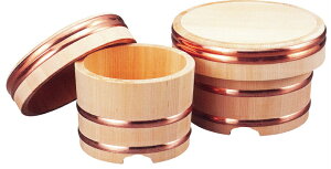 江戸びつ(木曽さわら材) 直径27cm(約1升) 60022 安心の日本製樹齢100年以上の木曽さわらを使用【頑張って送料無料!】