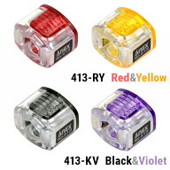 マグキャッチNANO -ナノ-　2個入Red＆Yellow／Violet＆Black［ANEX-NO413］＜ANEX＞全長」45mmの短いビッ…