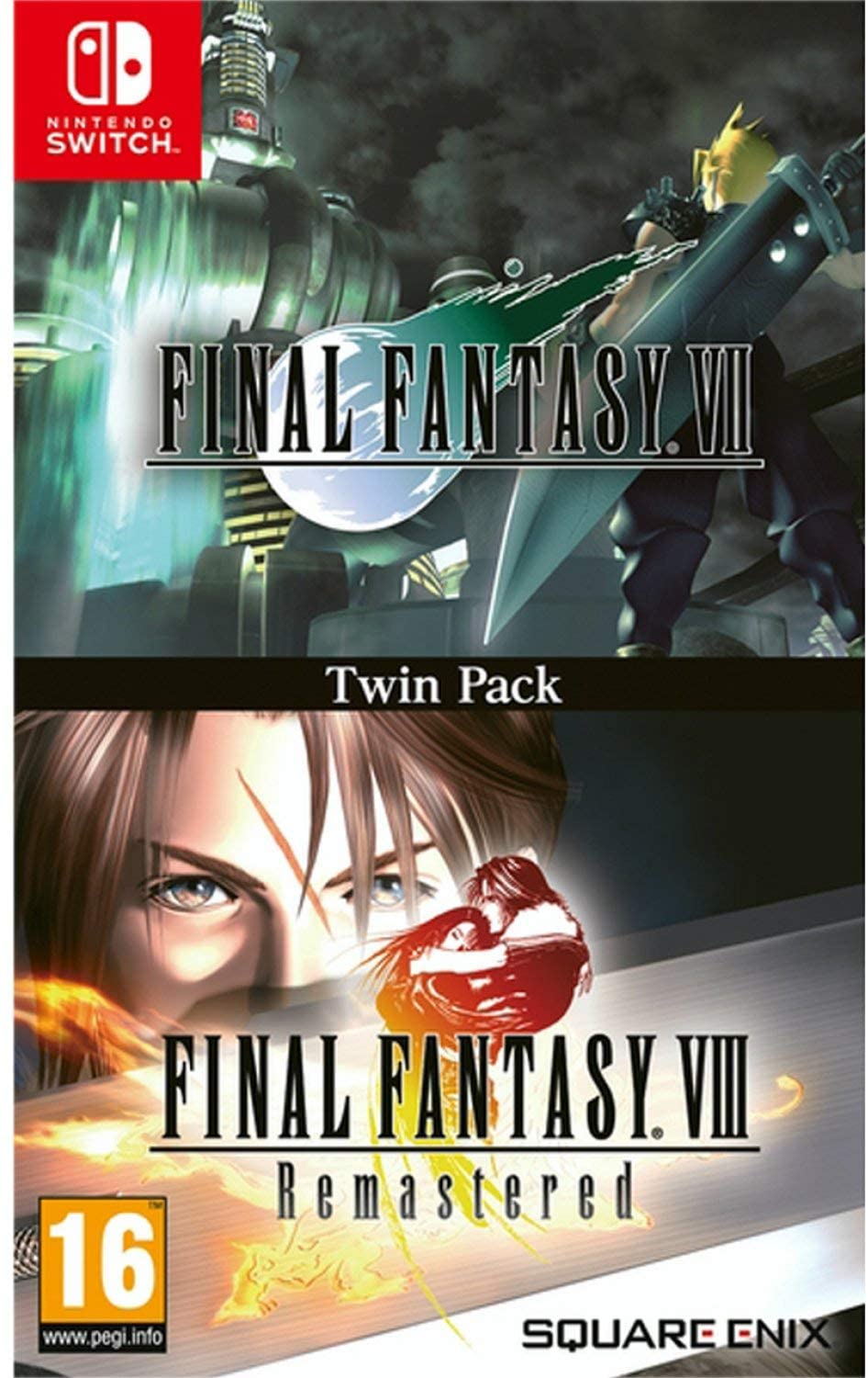 Final Fantasy VII  Final Fantasy VIII Remastered Twin Pack ファイナルファンタジー リマスター ツインパック Nintendo switch ニンテンドー スイッチ  ソフト版 日本語対応 輸入ver.