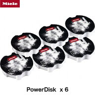 Miele ミーレ 純正 パワーディスク PowerDisk All in 1 洗剤 GS CL 4001 P 6個セット オールインワン 食…