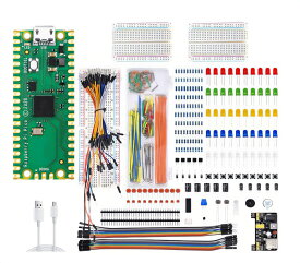 Raspberry Pi PICO（完成版 ピンハンダ済み)入門セット 電子工作 ラズベリーパイ ピコ スターターキット　互換品