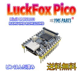 Luckfox Pico MiniB RV1103搭載 小型AIボード Linux対応 NPU内蔵　ピンはんだ済み