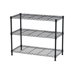 NERO19φ 3段セット 約幅75cm 奥行35cm 高さ62cm ブラック 組立品【代引不可】_ID014