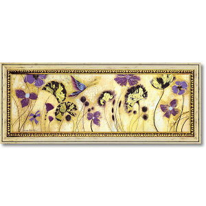 マリリン・ロバートソン Gel加工 アートフレーム 「トパーズ1」_ID014