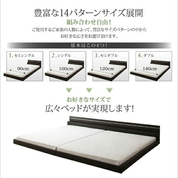 楽天市場】ベッド こちら(ワイドK190/ポケットコイルマットレス付き 