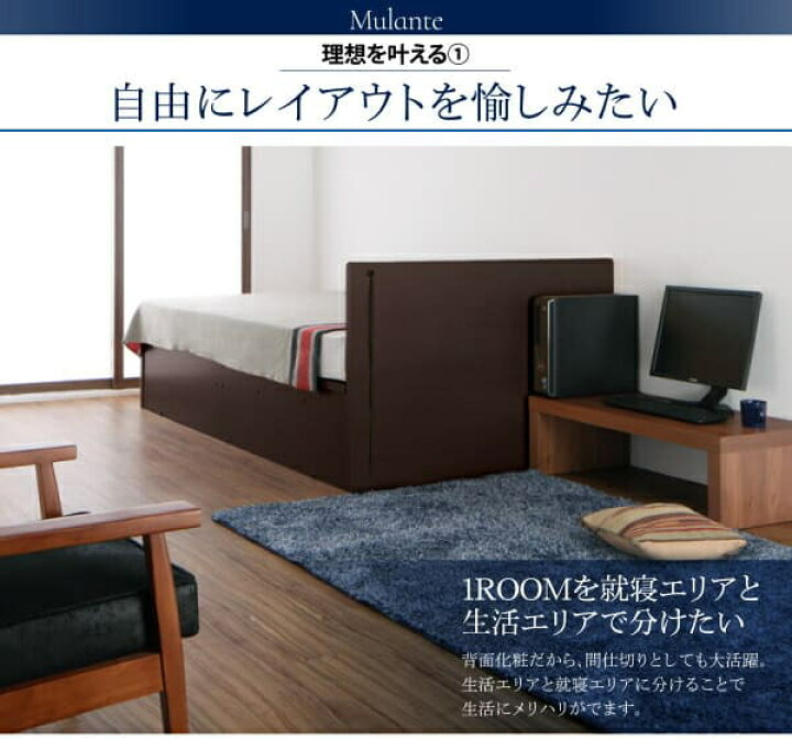 楽天市場】ベッド こちら(セミシングル/薄型プレミアムポケットコイル 