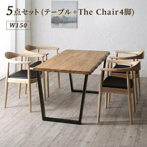 _CjOe[u Zbg 4lp 150cm ` It Ђ  I[NC ؐ VR؍fUCi[Y_CjOV[Y 5_(e[u+`FA4r)