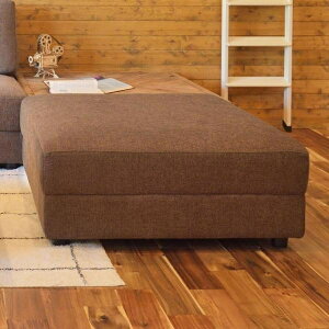 オットマン のみ 単品 ポケットコイル 正方形 幅96×奥行96 スツール 足置き おしゃれ ロータイプ 布製 ファブリック 北欧 ID012