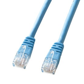 エンハンスドカテゴリ5より線LANケーブル 25m ライトブルー 柔らかく、取り回しが楽な「より線」使用の高品質 KB-T5Y-25LBN サンワサプライ 送料無料 新品