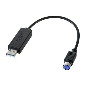 USB-PS/2ϊRo[^ PS/2}EX܂́APS/2L[{[hUSBڑŎgp USB-CVPS5 TTvC  [J[ۏ Vi