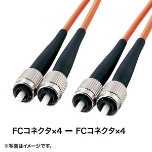�󒍏��i �h�����o�X�g���t�@�C�o�P�[�u�� �V���O��9.2��m�AFC×4-FC×4�A50m �u���b�N HKB-FCFCWPRB1-50 �T�����T�v���C �������� �V�i