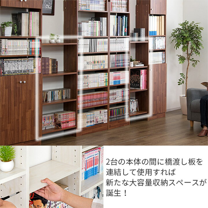 楽天市場】天井つっぱり本棚 オシャレなラック スラスト 幅60cm 奥行 