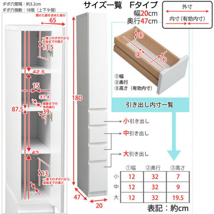 楽天市場】☆お買い物マラソン 30％OFF☆すきま収納 幅20 奥行47 