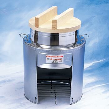 【SALE】 カセットコンロ 炊飯用具 65%OFF 大型炊き出し器 約3升用 防災用かまどセット 4003