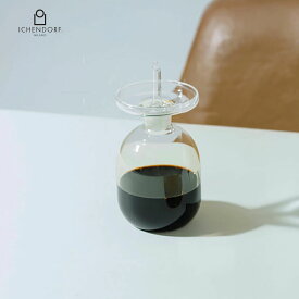 【全品2〜20倍♪クーポンも！】イッケンドルフ ミラノ オイルボトル ロータス クリア 300ml オイルポット ガラス おしゃれ ギフト イタリア ICHENDORF MILANO LOTUS oil cruet smooth small clear 容器 油差し 調味料ボトル オイル入れ 油容器 油入れ オイル入れ容器
