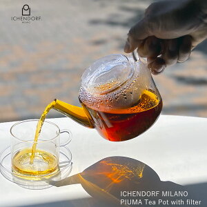 yubNtCf[27܂ŁzCbPht ~m eB[|bg PIUMA Tea Pot with filter 3_Zbg t ϔMKX  킢 ϔM KX  KXeB[|bg C