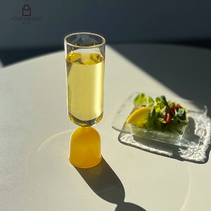 CbPht ~m t[g OX }bgCG[ TUTU MATTE flute yellow Glass `` KX  ϔMKX  Ɩp 230ml Xp[NOC Mtg C^A ICHENDORF MILANO