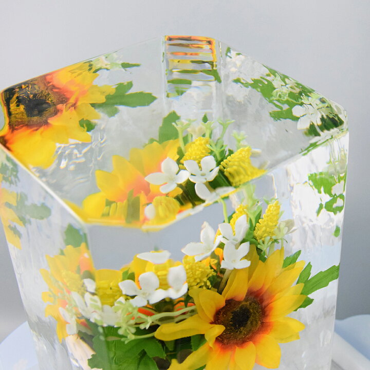 楽天市場】氷華 / 氷中花 「ひまわり」sun flower 氷に閉じ込めた儚い 