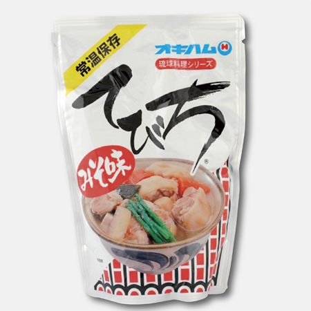 沖縄汁物 豚肉 祝い事に てびち オキハム 定価 1パック 400g 3袋 今季も再入荷 琉球料理シリーズ