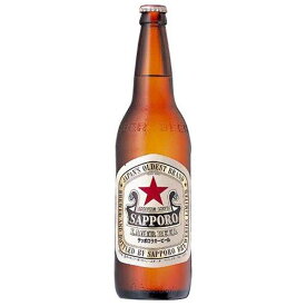 サッポロ ラガービール 大瓶 633ml × 20本[ケース販売][同梱不可][サッポロビール ビール ALC 5% 国産]【ギフト不可】