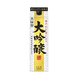 月桂冠 大吟醸 [パック] 1.8L 1800ml × 12本[2ケース販売] 送料無料(沖縄対象外)[月桂冠 日本 清酒 日本酒 15度 やや辛口 やや淡麗]