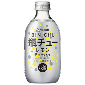 合同 瓶チュー レモン 7度 [瓶] 300ml × 24本[ケース販売]送料無料(沖縄対象外)[合同酒精 オノエン リキュール 缶チューハイ 日本 195243]